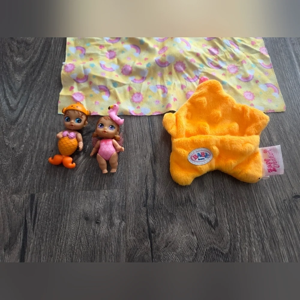 Baby Born Surprise mini babies playset bundle